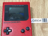 GameBoy Bros. Red Console Nintendo Japan - With Defects LG8934