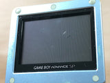 GameBoy Advance SP Pearl Blue Console Nintendo Japan - With Defects LG8978