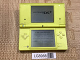 Nintendo DSi DS Lime Green Console Nintendo Japan - With Defects LG8988