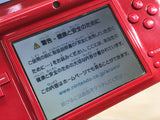 Nintendo DSi DS Red Console Nintendo Japan - With Defects LG8991