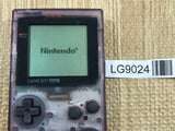 GameBoy Pocket Clear Purple Console Nintendo Japan - Tested Working LG9024