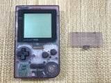 GameBoy Pocket Clear Purple Console Nintendo Japan - Tested Working LG9024