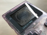 GameBoy Pocket Clear Purple Console Nintendo Japan - Not Working LG9025