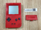 GameBoy Pocket Red Console Nintendo Japan - Not Working LG9029