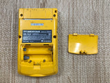 GameBoy Color Yellow Console Nintendo Japan - Tested Working LG9042