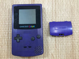 GameBoy Color Purple Console Nintendo Japan - Tested Working LG9045