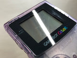 GameBoy Color Clear Purple Console Nintendo Japan - With Defects LG9047