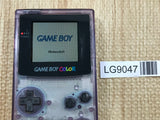 GameBoy Color Clear Purple Console Nintendo Japan - With Defects LG9047