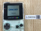 GameBoy Color Clear Console Nintendo Japan - Tested Working LG9059