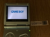GameBoy Advance SP Pearl Blue Console Nintendo Japan - Tested Working LG9114