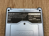 GameBoy Advance SP Pearl Blue Console Nintendo Japan - Tested Working LG9115