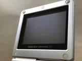 GameBoy Advance SP Platinum Silver Console Japan - Tested Working LG9120