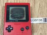GameBoy Pocket Red Console Nintendo Japan - With Defects LG9138