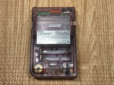 GameBoy Pocket Clear Purple Console Nintendo Japan - With Defects LG9142