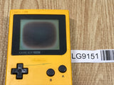 GameBoy Pocket Yellow Console Nintendo Japan - With Defects LG9151