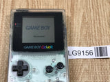 GameBoy Color Clear Console Nintendo Japan - Tested Working LG9156