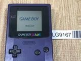 GameBoy Color Purple Console Nintendo Japan - Tested Working LG9167