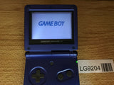 GameBoy Advance SP Azurite Blue Console Nintendo Japan - With Defects LG9204