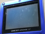 GameBoy Advance SP Azurite Blue Console Nintendo Japan - With Defects LG9205