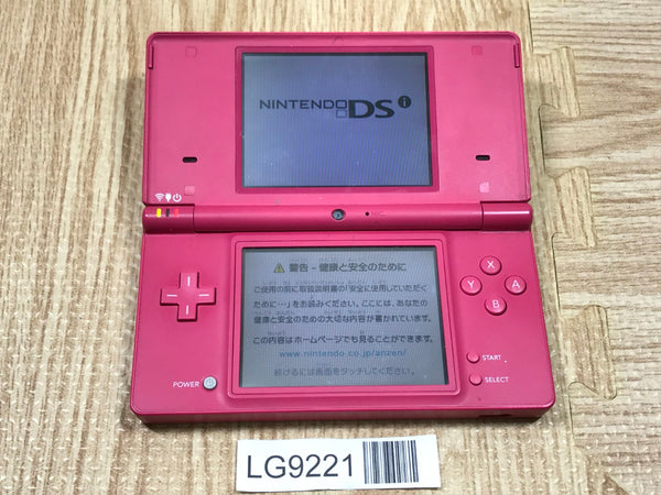 Nintendo DSi DS Pink Console Nintendo Japan - With Defects LG9221