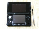 Nintendo 3DS Clear Black Console Nintendo Japan - With Defects LG9225