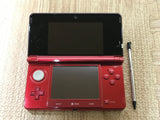 Nintendo 3DS Flare Red Console Nintendo Japan - With Defects LG9227