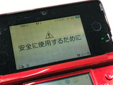 Nintendo 3DS Flare Red Console Nintendo Japan - With Defects LG9227