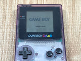 GameBoy Color Clear Purple Console Boxed Nintendo Japan - Tested Working LG9228
