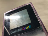 GameBoy Color Clear Purple Console Boxed Nintendo Japan - Tested Working LG9228