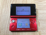 Nintendo 3DS Flare Red Console Boxed Nintendo Japan - Tested Working LG9230