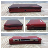 Nintendo 3DS Flare Red Console Boxed Nintendo Japan - Tested Working LG9230