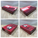 Nintendo 3DS Flare Red Console Boxed Nintendo Japan - Tested Working LG9230
