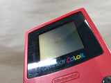 GameBoy Color Red Console Nintendo Japan - With Defects LG9250