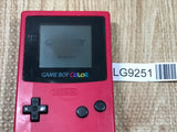 GameBoy Color Red Console Nintendo Japan - With Defects LG9251