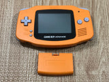 GameBoy Advance Orange Console Nintendo Japan - Tested Working LG9285