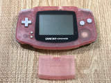 GameBoy Advance Milky Pink Console Nintendo Japan - Tested Working LG9298
