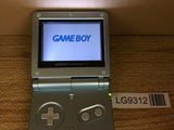 GameBoy Advance SP Pearl Blue Console Nintendo Japan - Tested Working LG9312