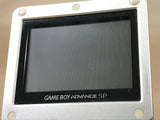 GameBoy Advance SP Platinum Silver Console Japan - Tested Working LG9322