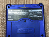 GameBoy Advance SP Azurite Blue Console Nintendo Japan - With Defects LG9326