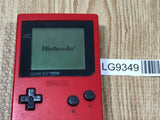 GameBoy Pocket Red Console Nintendo Japan - Tested Working LG9349