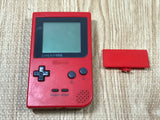 GameBoy Pocket Red Console Nintendo Japan - Tested Working LG9349