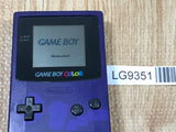 GameBoy Color Purple Console Nintendo Japan - Tested Working LG9351