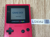 GameBoy Color Red Console Nintendo Japan - With Defects LG9352