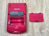 GameBoy Color Red Console Nintendo Japan - Tested Working LG9353