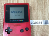 GameBoy Color Red Console Nintendo Japan - With Defects LG9354