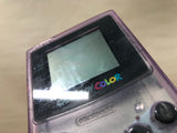 GameBoy Color Clear Purple Console Nintendo Japan - With Defects LG9366
