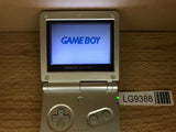 GameBoy Advance SP Platinum Silver Console Japan - Tested Working LG9388
