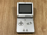 GameBoy Advance SP Platinum Silver Console Japan - Tested Working LG9388