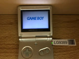 GameBoy Advance SP Platinum Silver Console Japan - Tested Working LG9389