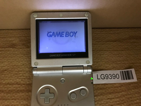 GameBoy Advance SP Platinum Silver Console Nintendo Japan - With